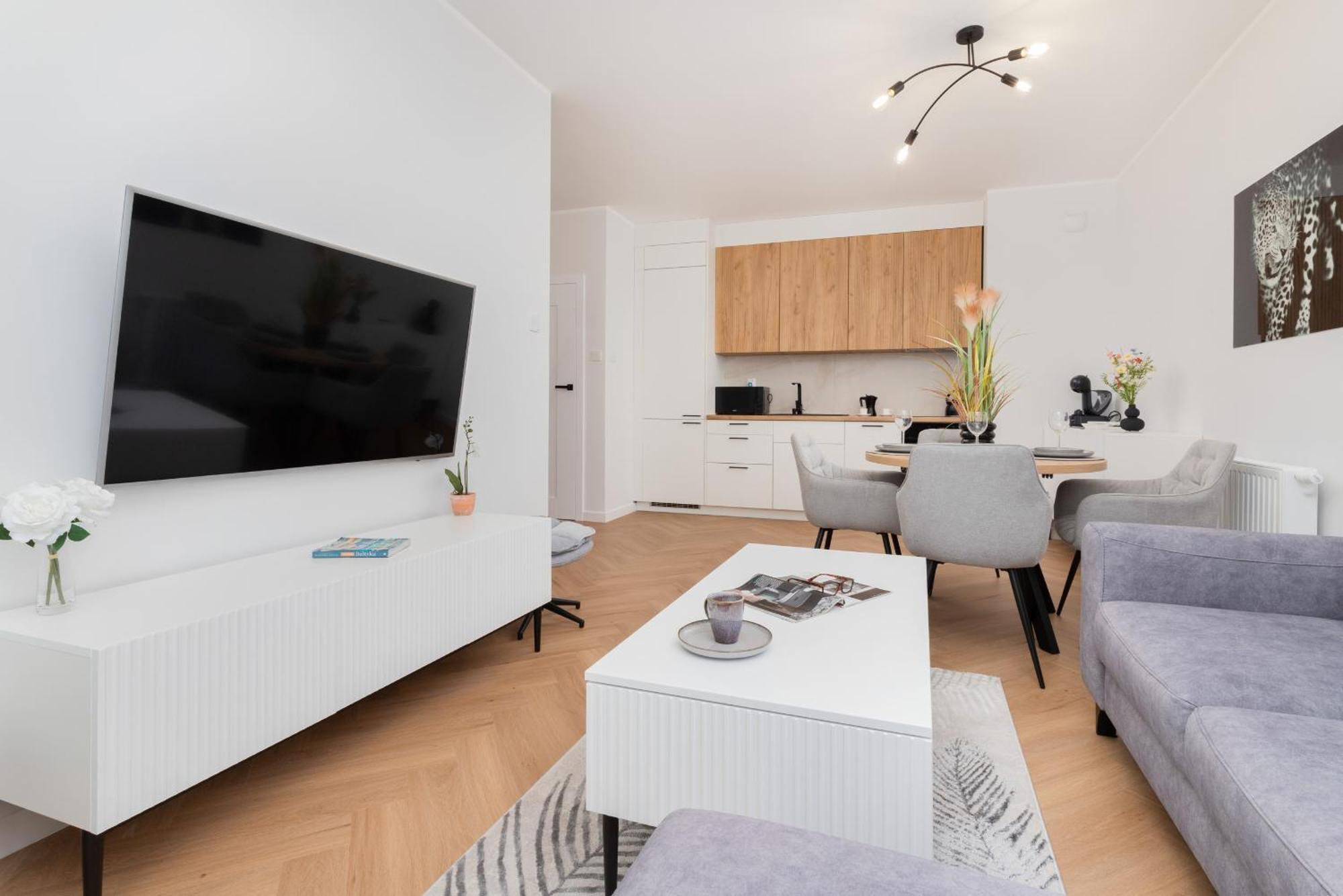 Nowa Letnica Comfortable Apartments With Balcony & Parking Gdansk By Noclegi Renters Exteriér fotografie