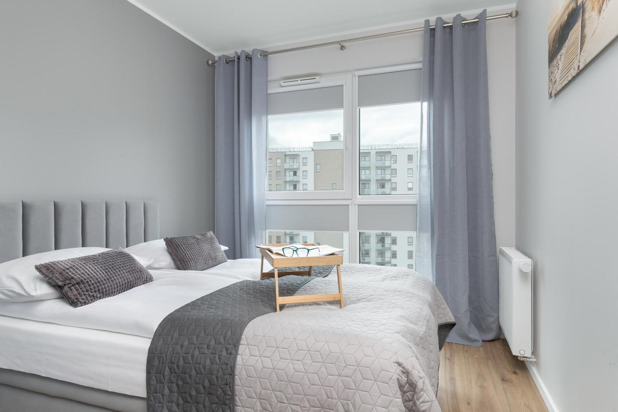 Nowa Letnica Comfortable Apartments With Balcony & Parking Gdansk By Noclegi Renters Exteriér fotografie