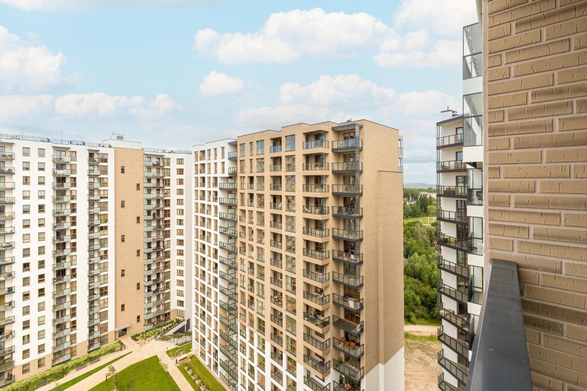 Nowa Letnica Comfortable Apartments With Balcony & Parking Gdansk By Noclegi Renters Exteriér fotografie