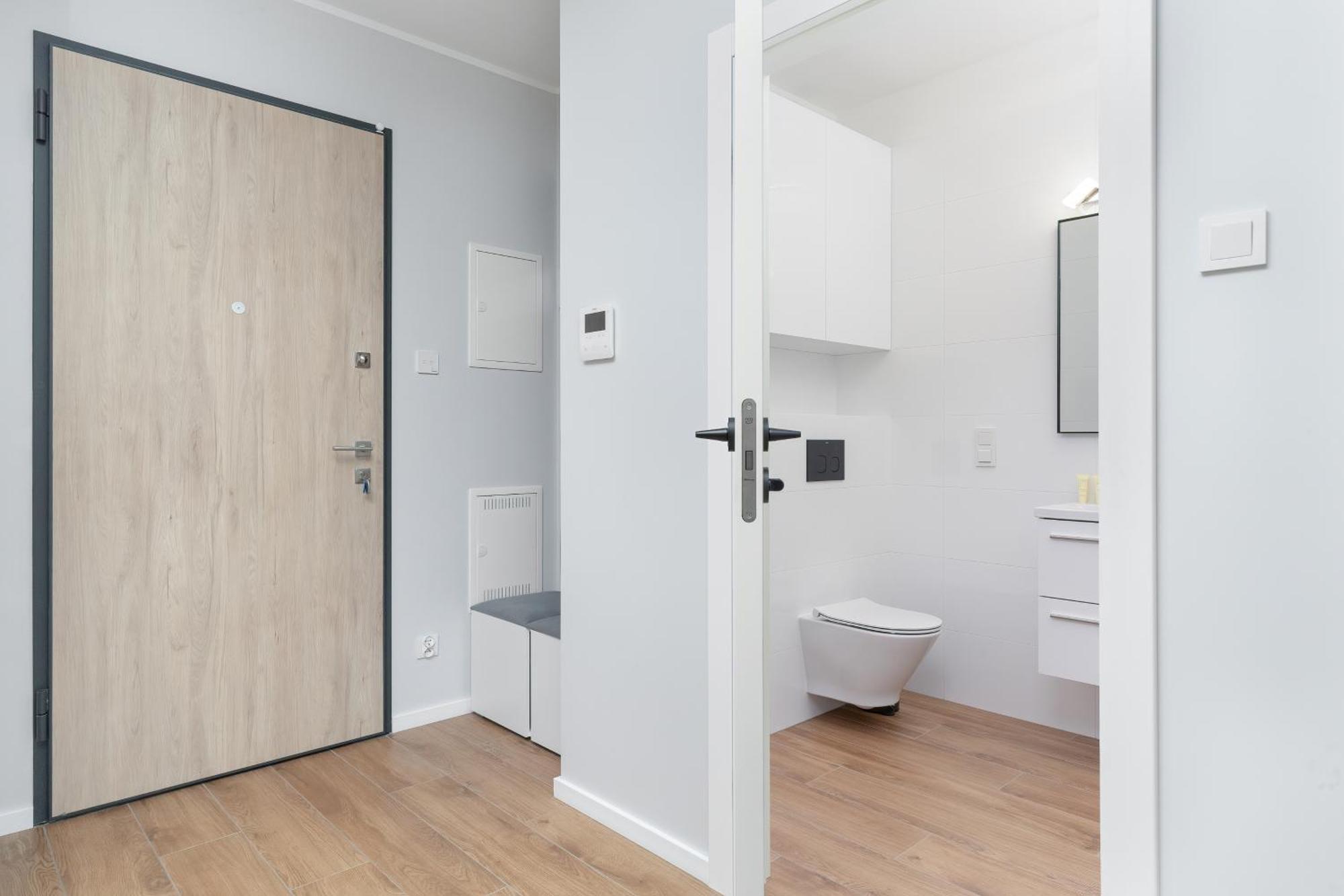 Nowa Letnica Comfortable Apartments With Balcony & Parking Gdansk By Noclegi Renters Exteriér fotografie