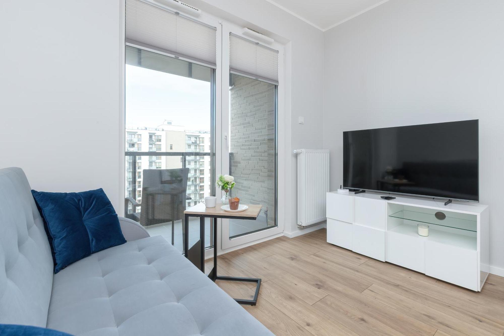Nowa Letnica Comfortable Apartments With Balcony & Parking Gdansk By Noclegi Renters Exteriér fotografie