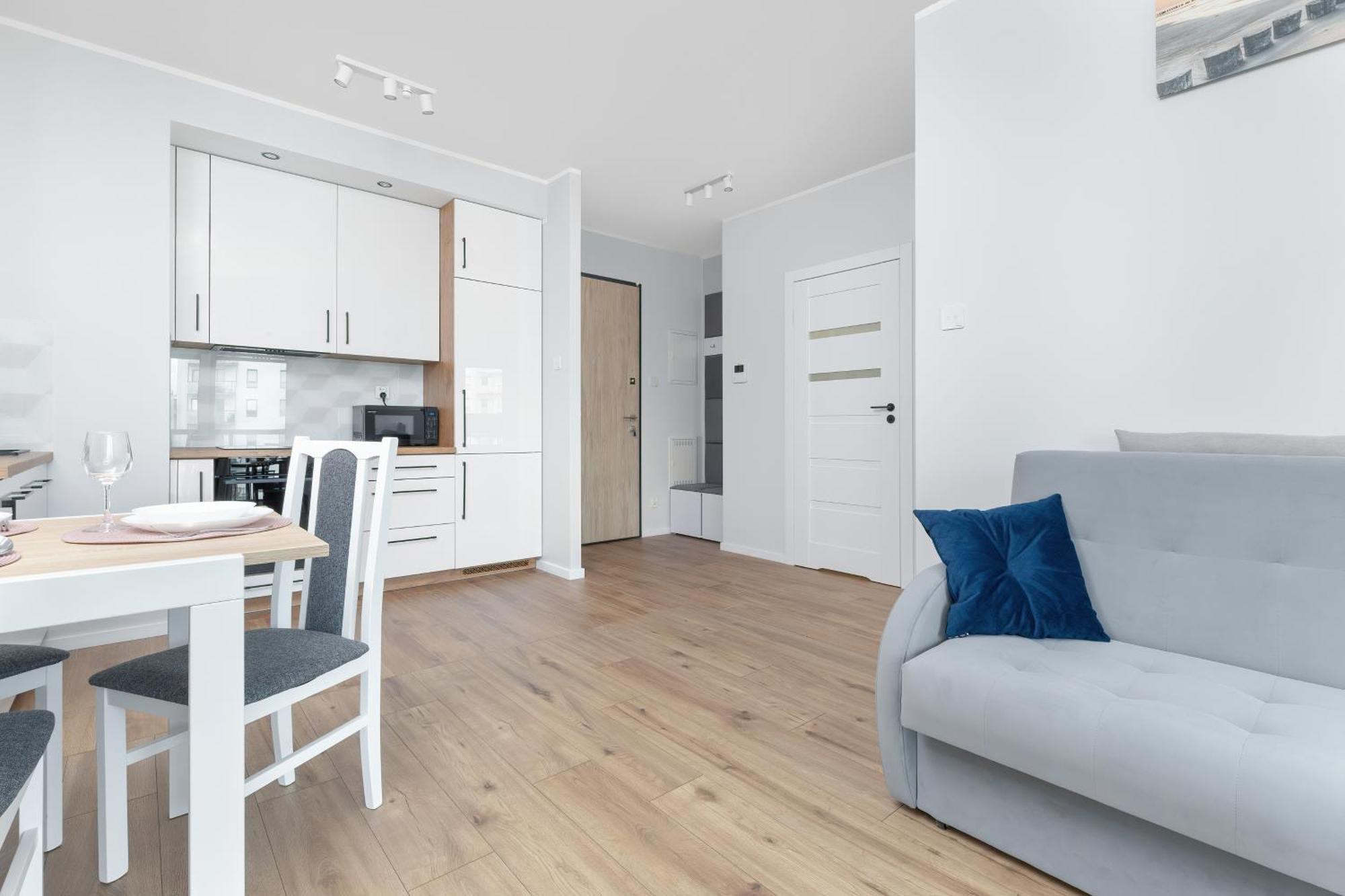 Nowa Letnica Comfortable Apartments With Balcony & Parking Gdansk By Noclegi Renters Exteriér fotografie