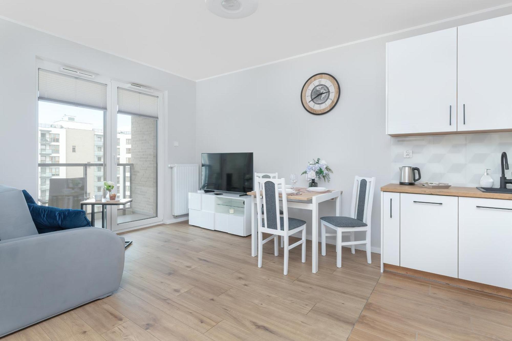 Nowa Letnica Comfortable Apartments With Balcony & Parking Gdansk By Noclegi Renters Exteriér fotografie