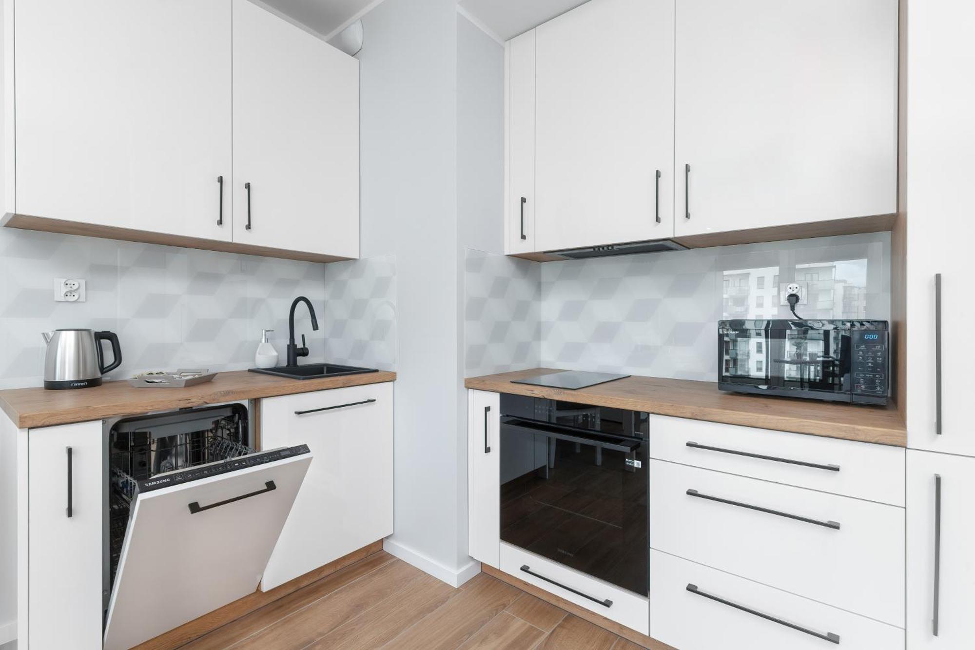 Nowa Letnica Comfortable Apartments With Balcony & Parking Gdansk By Noclegi Renters Exteriér fotografie